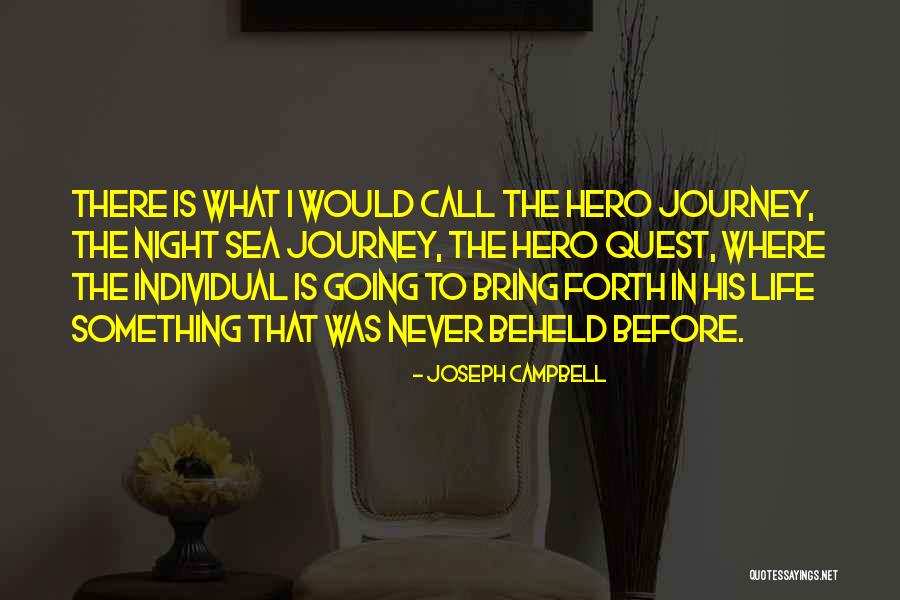 Hero Journey Quotes By Joseph Campbell