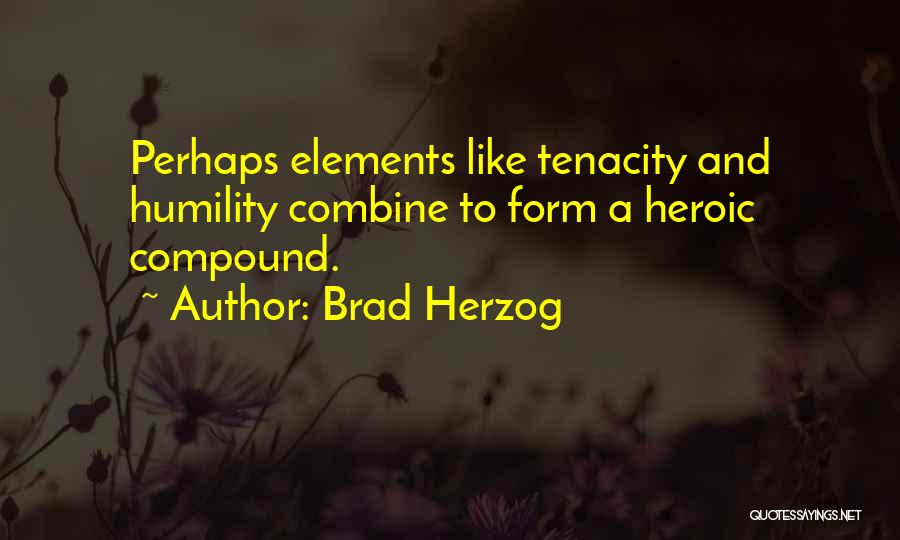 Heroes And Heroism Quotes By Brad Herzog