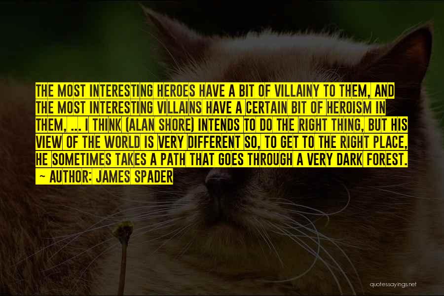 Heroes And Villains Quotes By James Spader