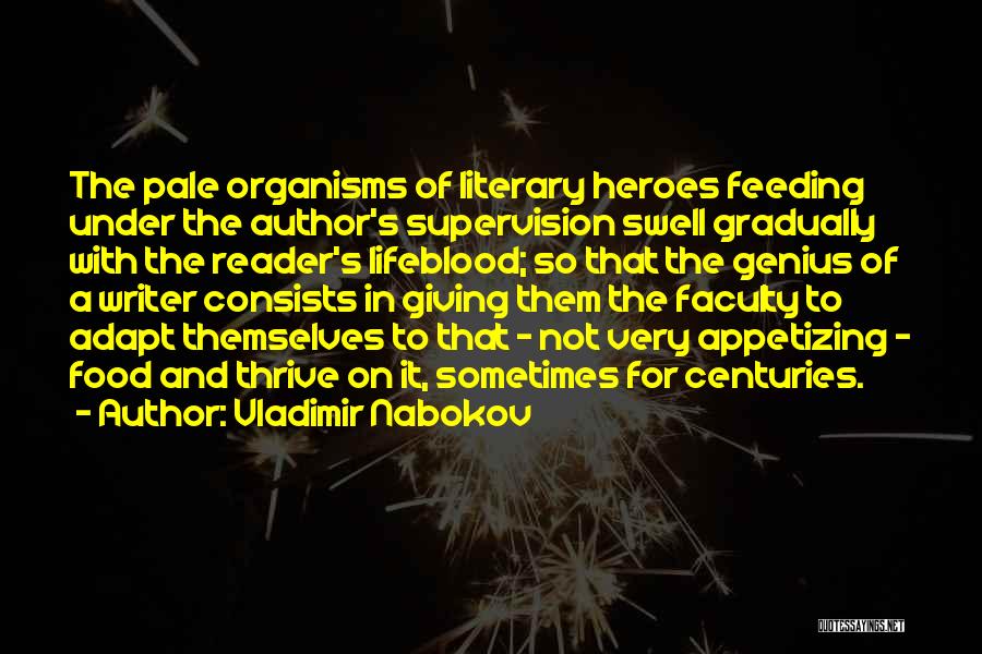 Heroes In Literature Quotes By Vladimir Nabokov