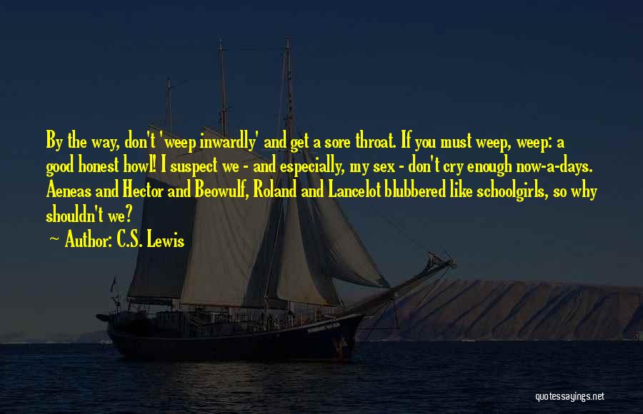 Heroism In Beowulf Quotes By C.S. Lewis