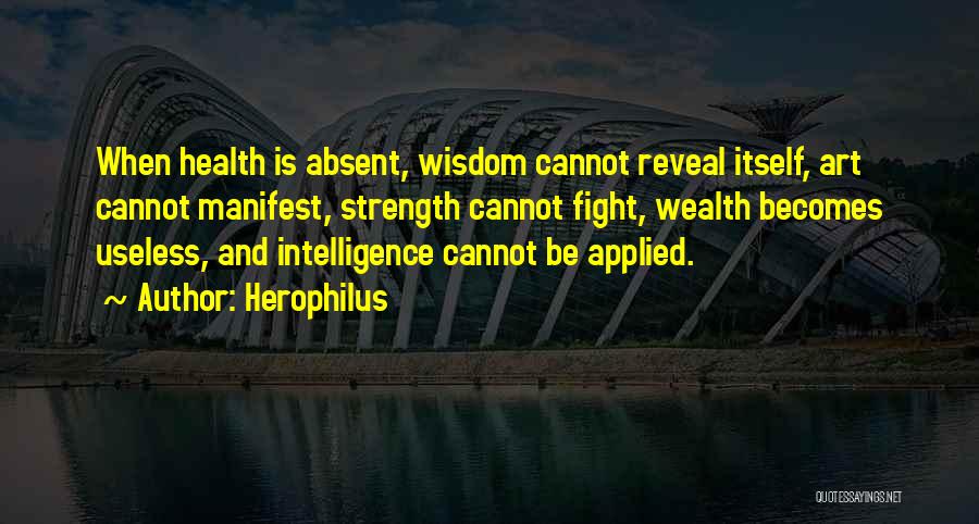 Herophilus Quotes 395314
