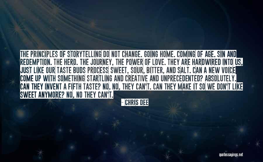 Hero's Journey Quotes By Chris Dee