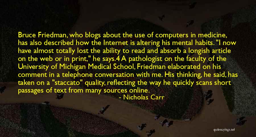 Herreros Cerca Quotes By Nicholas Carr Herreros Cerca Quotes By Nicholas Carr