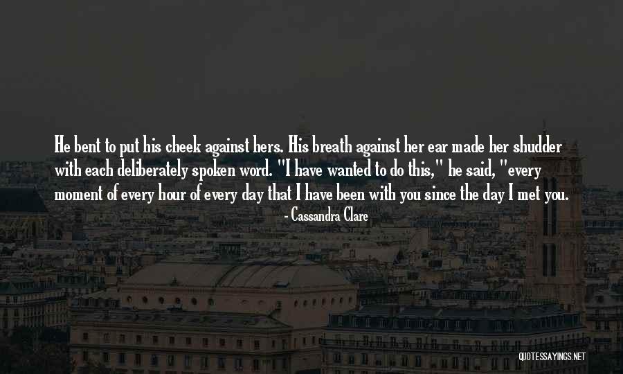 Hers Day Quotes By Cassandra Clare Hers Day Quotes By Cassandra Clare