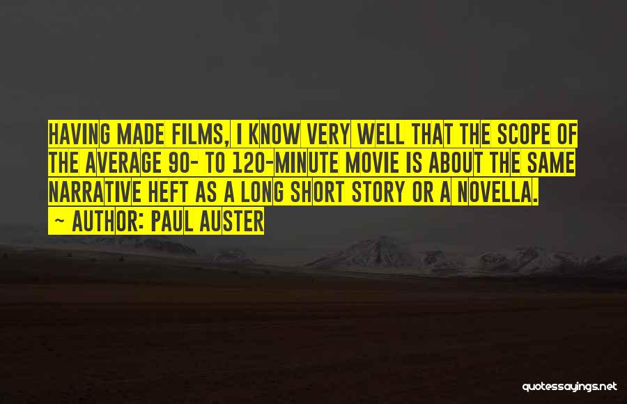 Hers Movie Quotes By Paul Auster