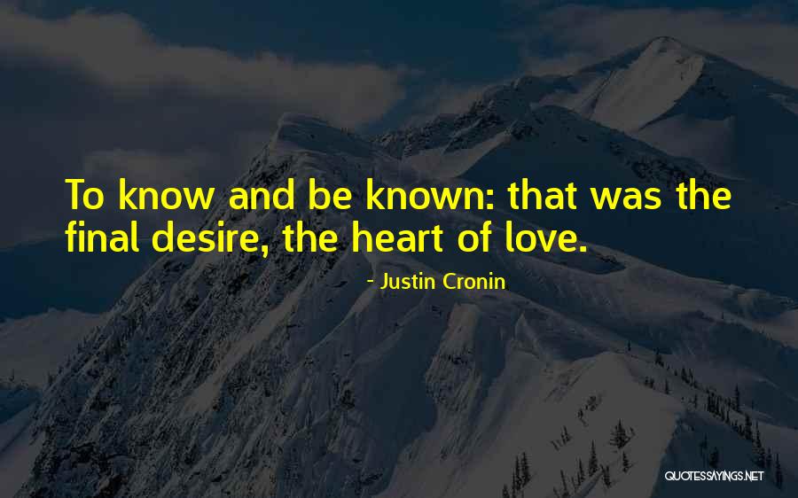 Hershkovitz Quotes By Justin Cronin