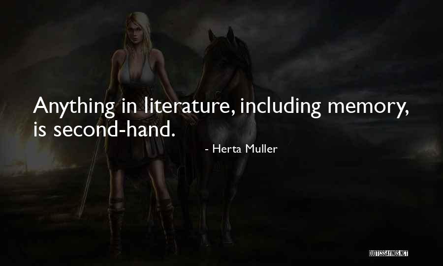 Herta Quotes By Herta Muller Herta Quotes By Herta Muller