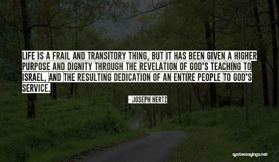 Hertz Quotes By Joseph Hertz