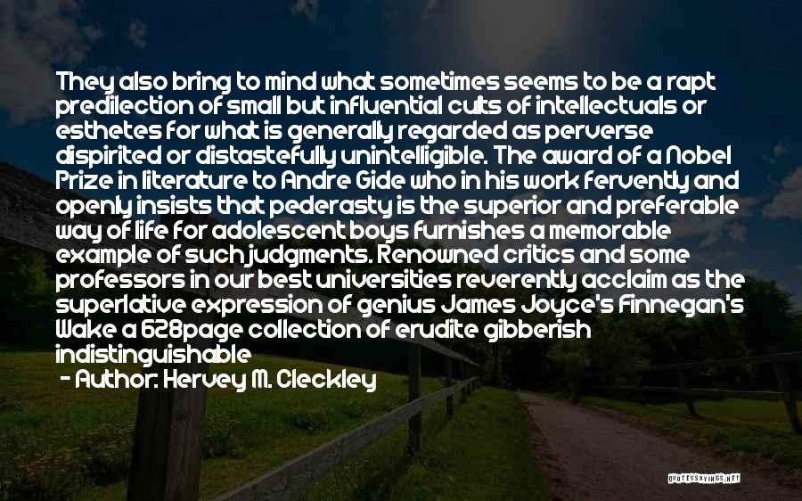 Hervey M. Cleckley Quotes 551005