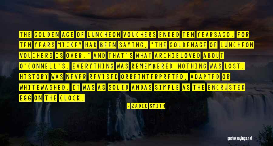 Herzberger Backerei Quotes By Zadie Smith Herzberger Backerei Quotes By Zadie Smith