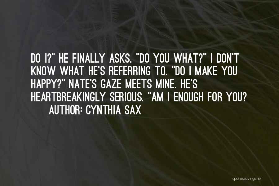 He's Finally Mine Quotes By Cynthia Sax