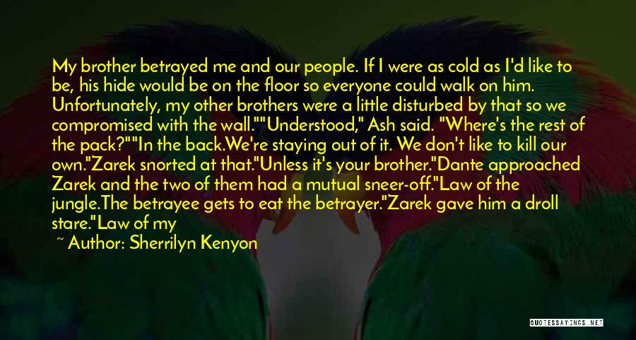 He's Like A Brother To Me Quotes By Sherrilyn Kenyon