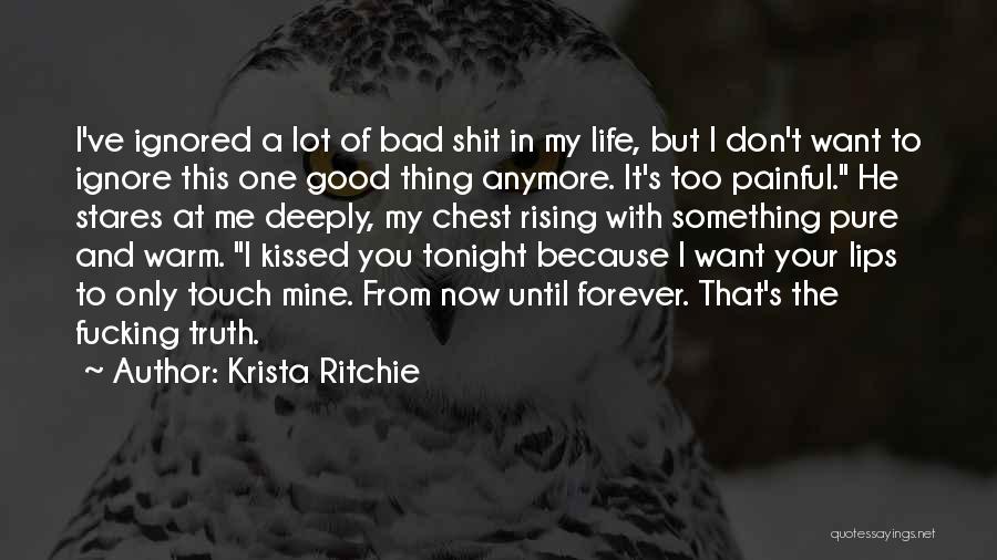 He's Mine Now Quotes By Krista Ritchie