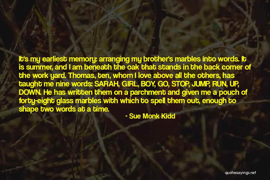 He's My Brother Quotes By Sue Monk Kidd