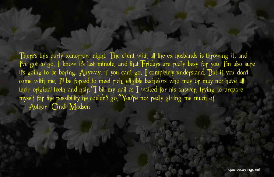 He's My Choice Quotes By Cindi Madsen