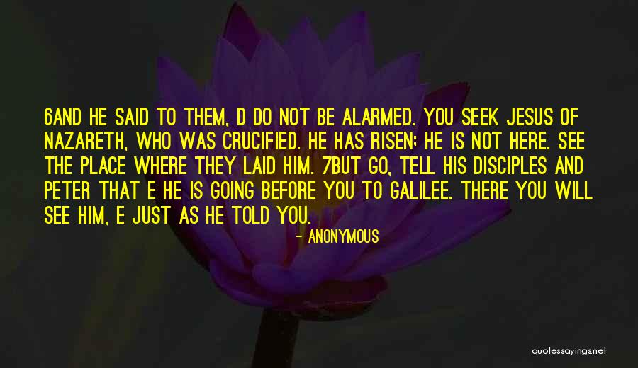 He's Not Here He Is Risen Quotes By Anonymous He's Not Here He Is Risen Quotes By Anonymous