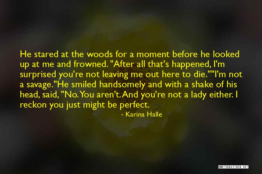 He's Not Perfect You Aren't Either Quotes By Karina Halle He's Not Perfect You Aren't Either Quotes By Karina Halle