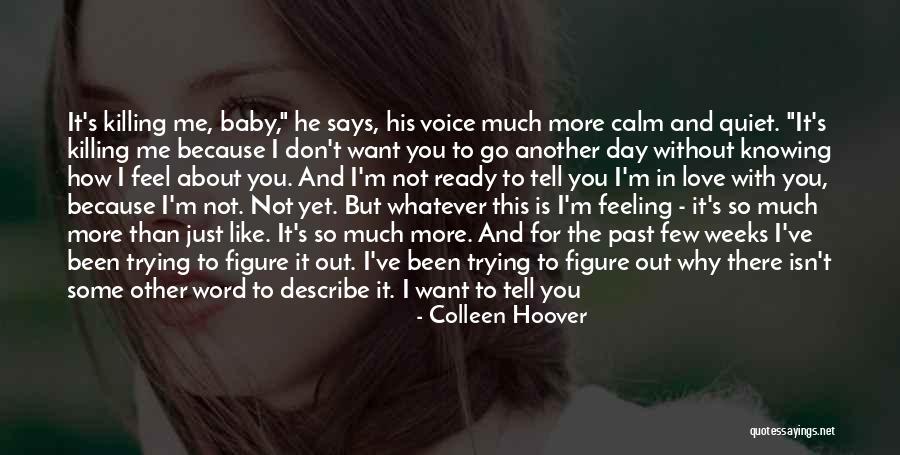 He's Not Ready Quotes By Colleen Hoover