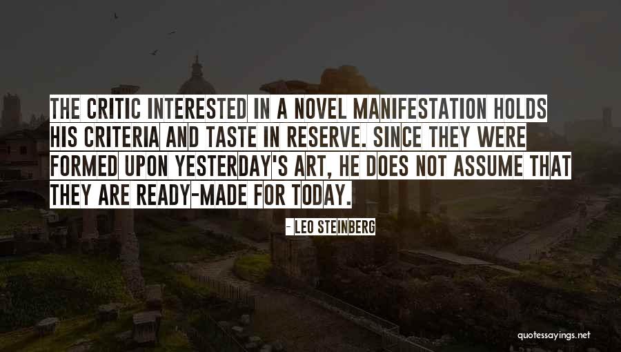 He's Not Ready Quotes By Leo Steinberg He's Not Ready Quotes By Leo Steinberg