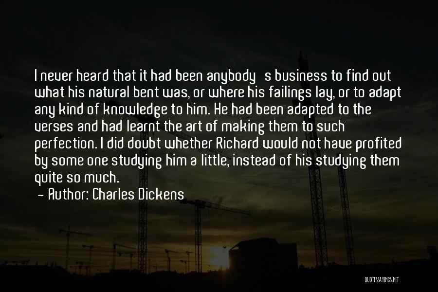 He's One Of A Kind Quotes By Charles Dickens