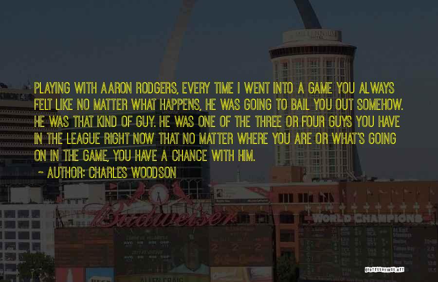 He's One Of A Kind Quotes By Charles Woodson