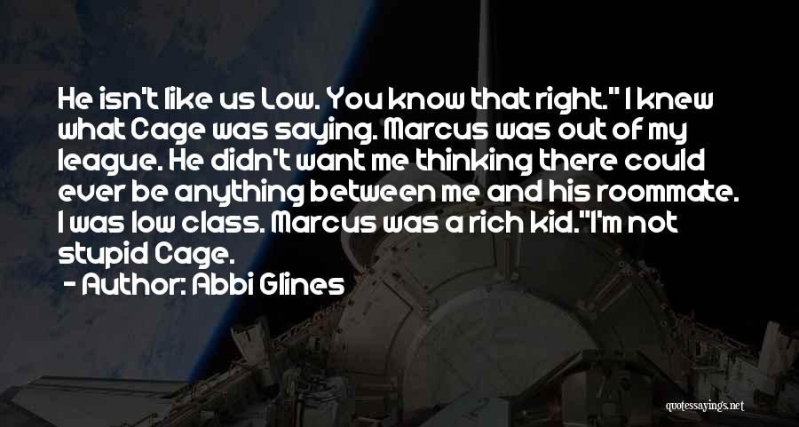 He's Out Of My League Quotes By Abbi Glines