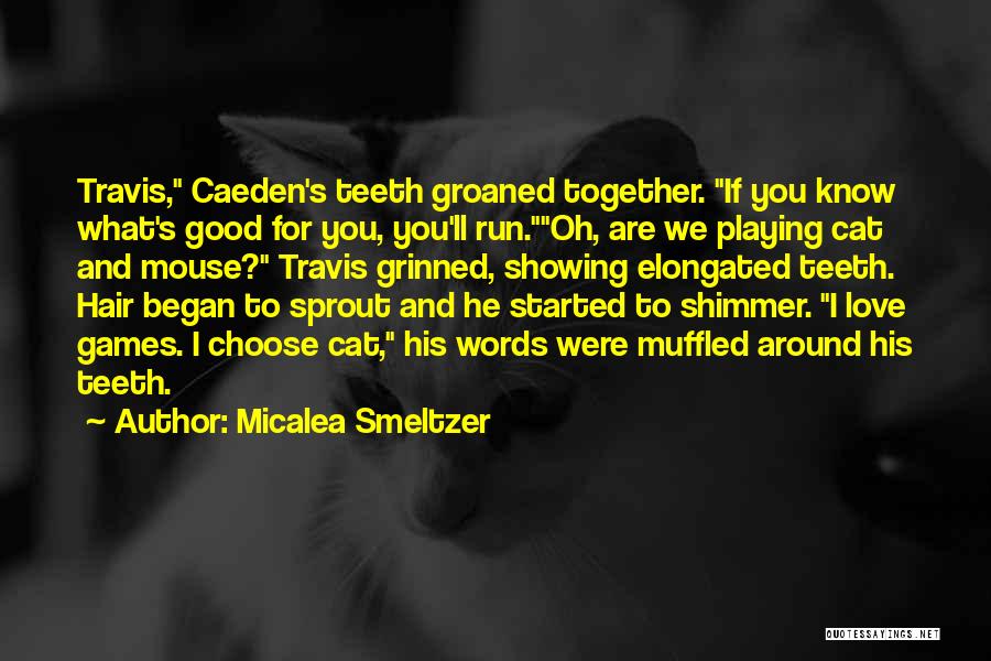 He's Playing Games Quotes By Micalea Smeltzer