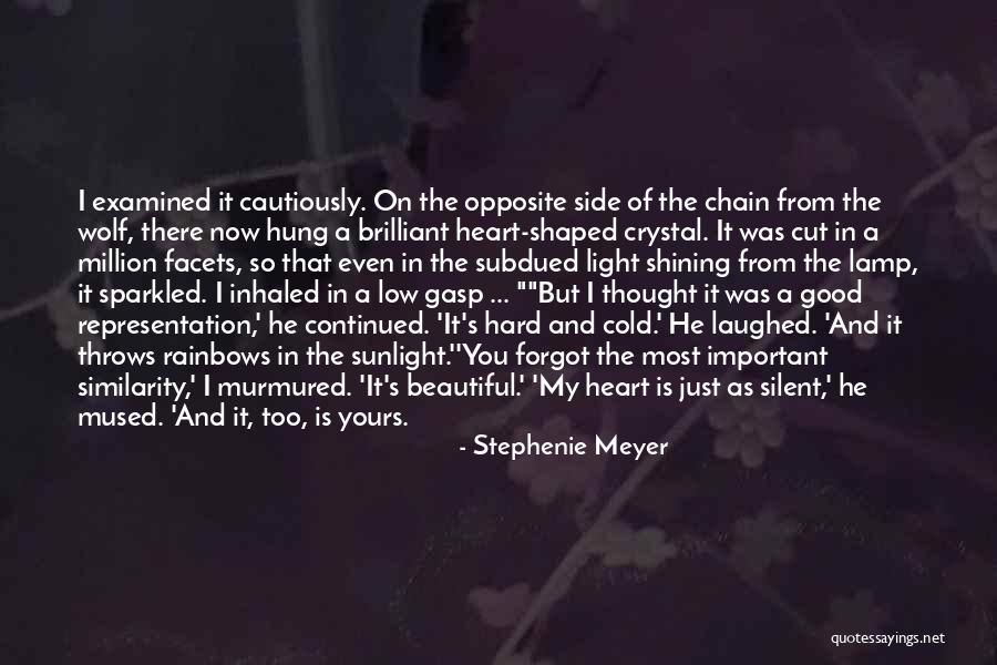 He's So Beautiful Quotes By Stephenie Meyer