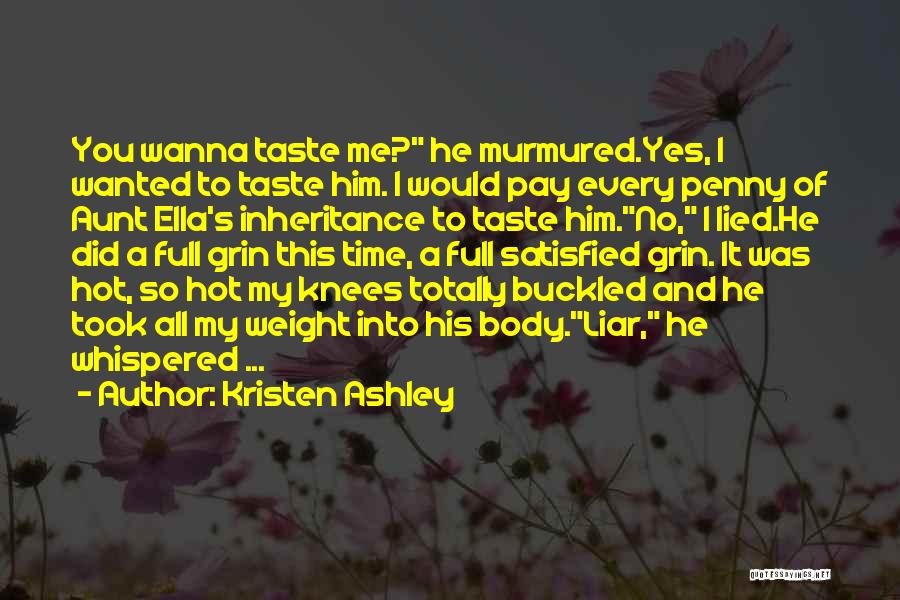 He's So Hot Quotes By Kristen Ashley