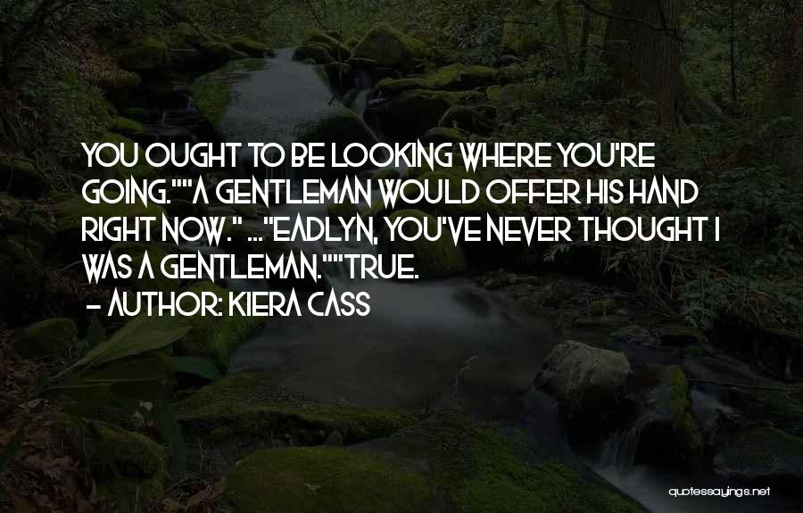 He's Such A Gentleman Quotes By Kiera Cass