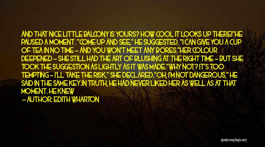 He's Too Nice Quotes By Edith Wharton