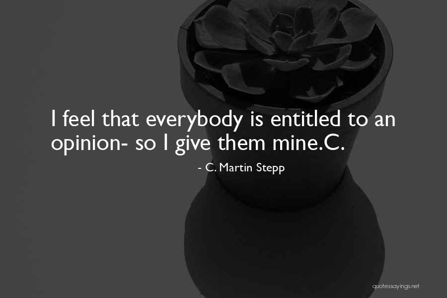 Hesarizona Quotes By C. Martin Stepp Hesarizona Quotes By C. Martin Stepp
