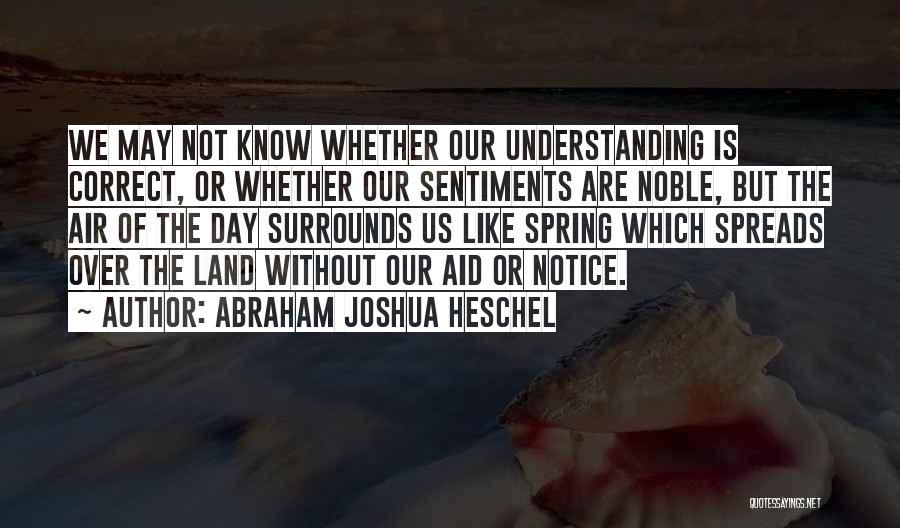 Heschel Sabbath Quotes By Abraham Joshua Heschel