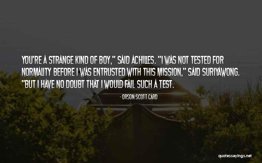 Hesham Ashmawy Quotes By Orson Scott Card Hesham Ashmawy Quotes By Orson Scott Card