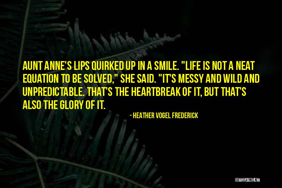 Heshan Quotes By Heather Vogel Frederick Heshan Quotes By Heather Vogel Frederick