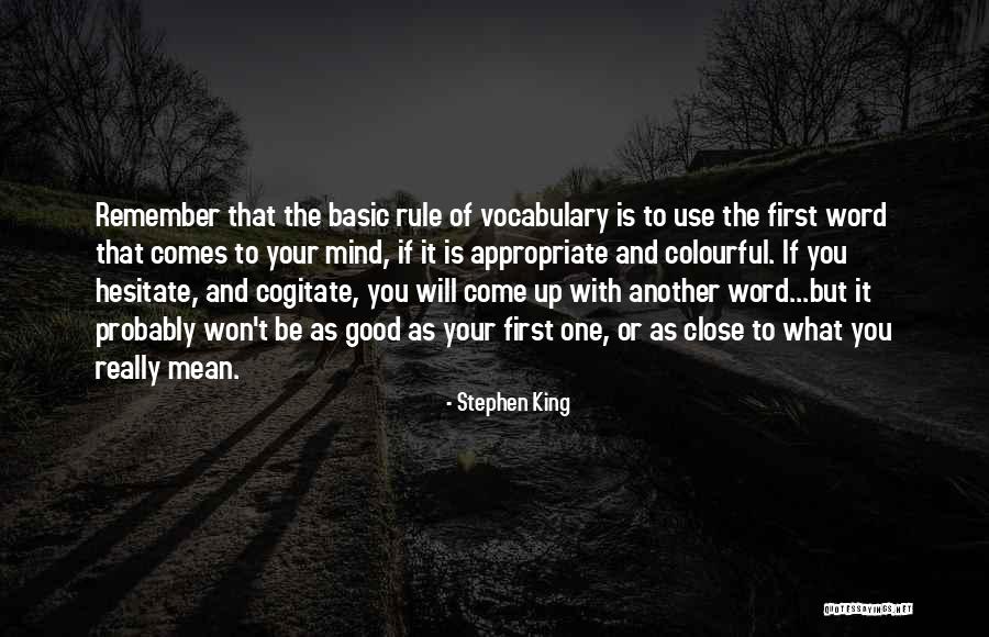 Hesitate Quotes By Stephen King Hesitate Quotes By Stephen King