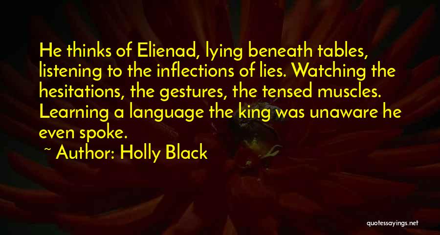 Hesitations Quotes By Holly Black