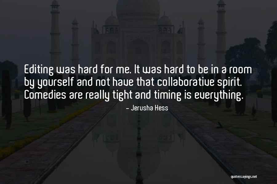 Hess Quotes By Jerusha Hess