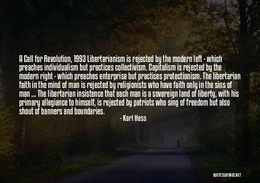 Hess Quotes By Karl Hess