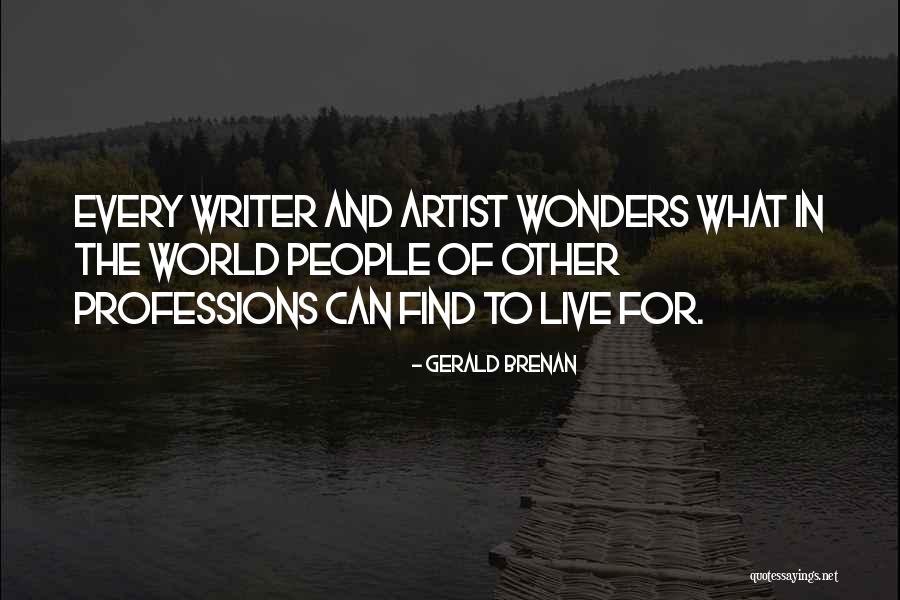 Hessam Nadji Quotes By Gerald Brenan Hessam Nadji Quotes By Gerald Brenan