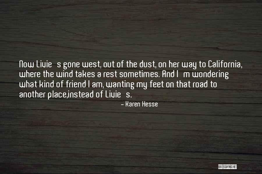 Hesse Quotes By Karen Hesse