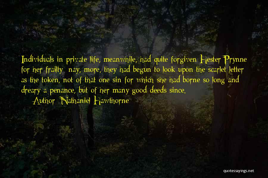 Hester Prynne Sin Quotes By Nathaniel Hawthorne