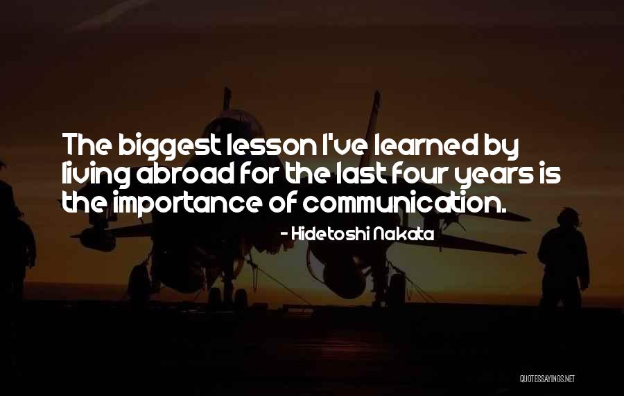 Hests Quotes By Hidetoshi Nakata