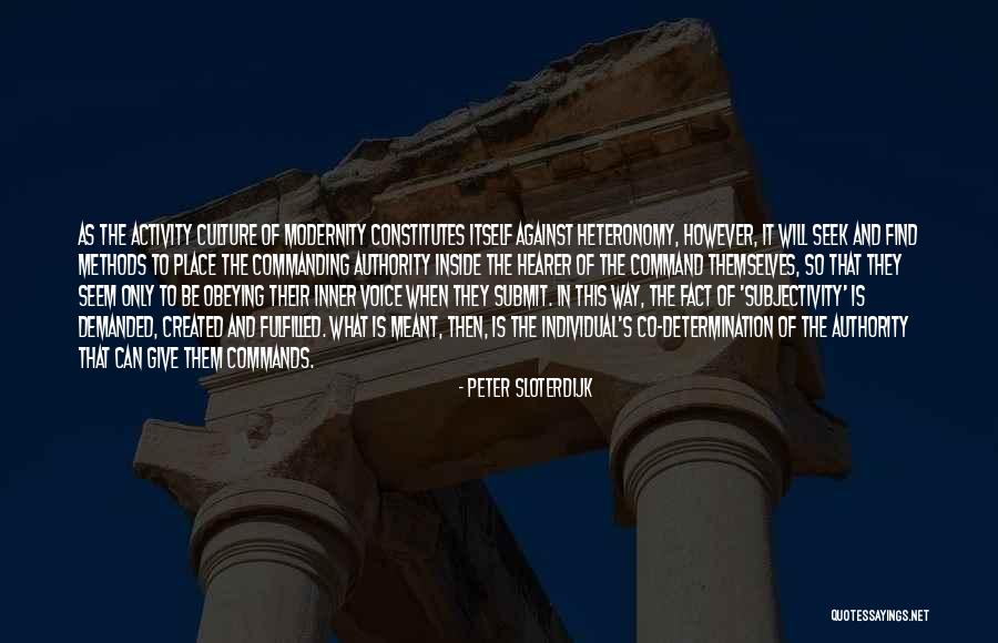 Heteronomy Of The Will Quotes By Peter Sloterdijk Heteronomy Of The Will Quotes By Peter Sloterdijk