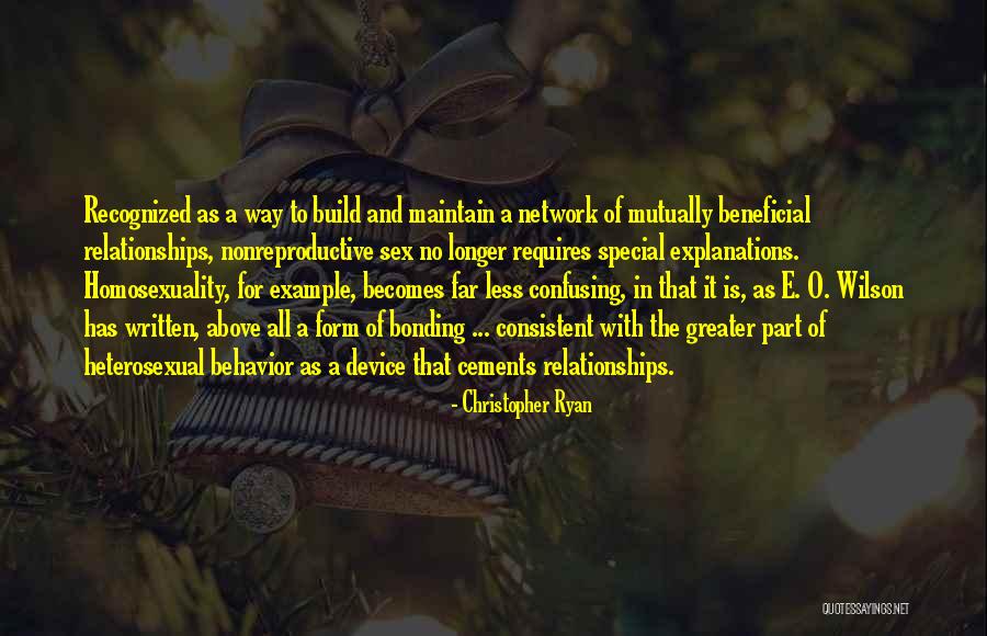 Heterosexual Behavior Quotes By Christopher Ryan Heterosexual Behavior Quotes By Christopher Ryan