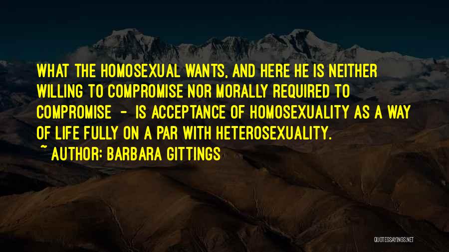 Heterosexuality Quotes By Barbara Gittings