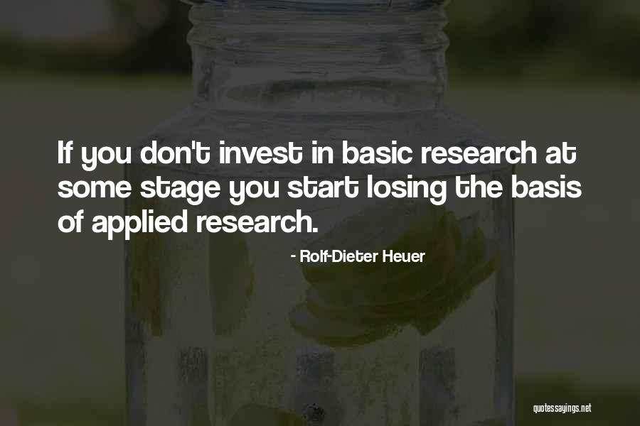 Heuer Quotes By Rolf-Dieter Heuer Heuer Quotes By Rolf-Dieter Heuer