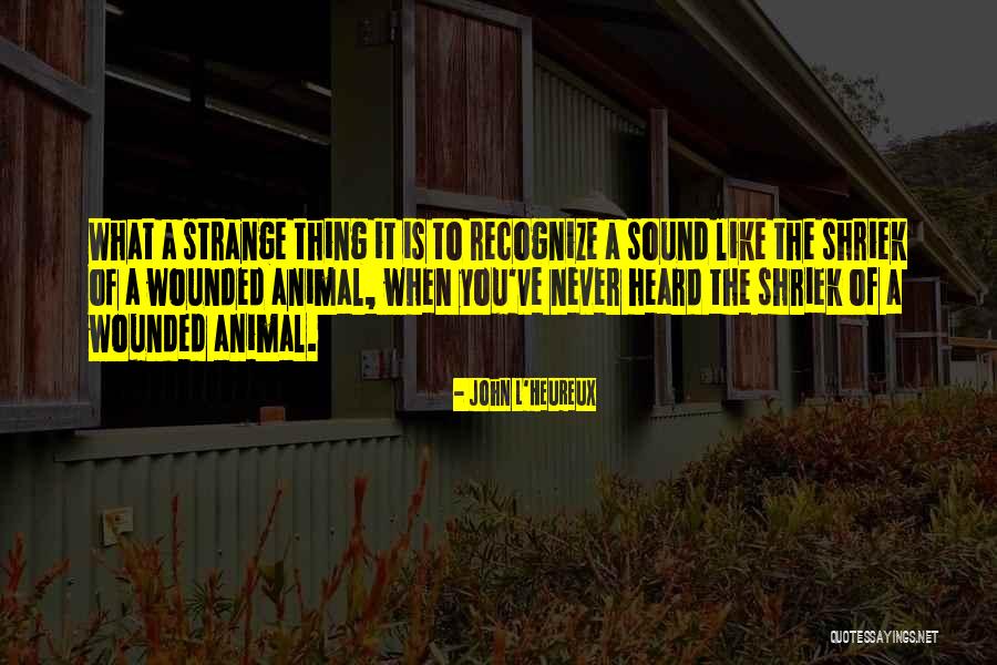 Heureux Quotes By John L'Heureux Heureux Quotes By John L'Heureux