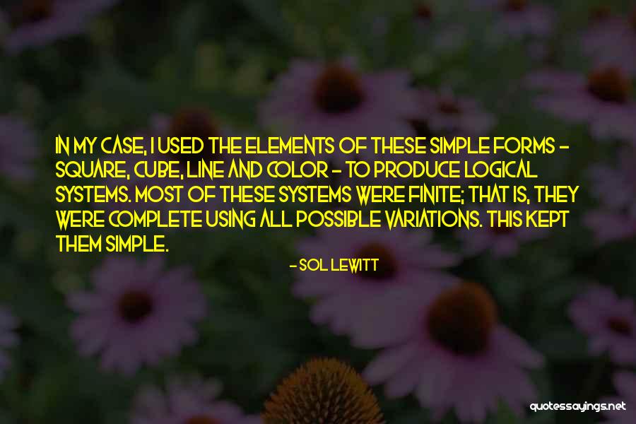 Heveron And Co Quotes By Sol LeWitt Heveron And Co Quotes By Sol LeWitt